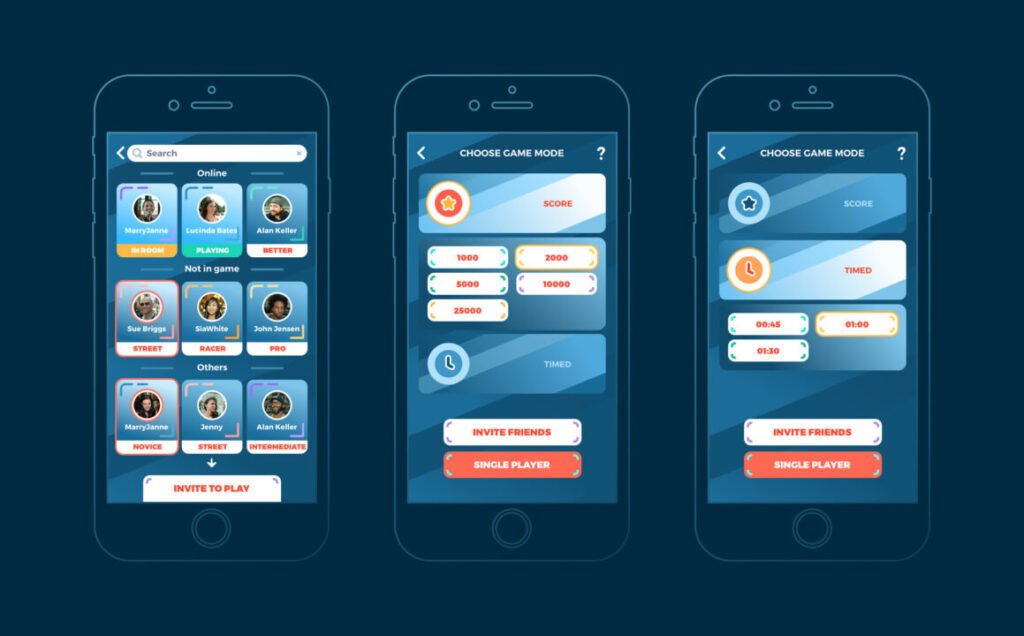 Exemplary UX/UI Android Game Design